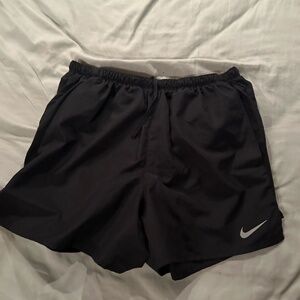 Mens, Black, Nike Dry-Fit, Athletic Shorts, Large